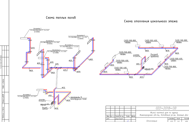 Монтаж систем отопления под ключ в Нижнем Новгороде